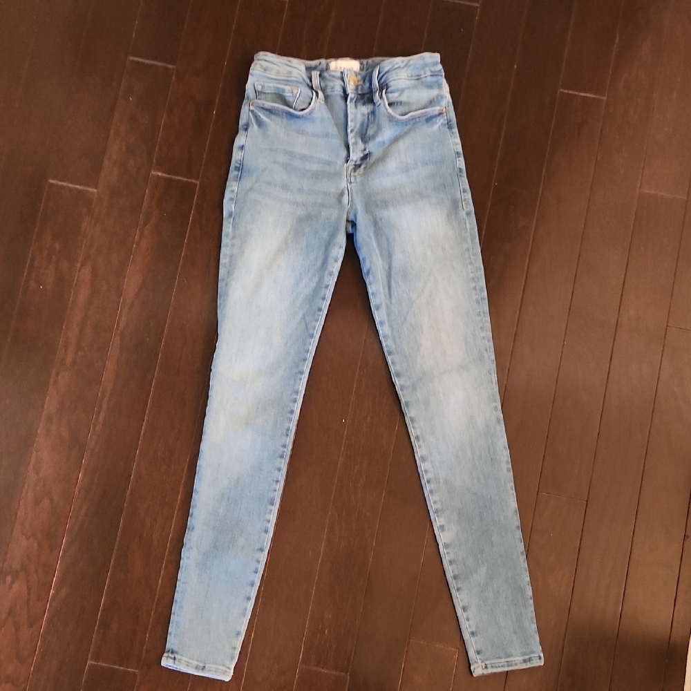 Frame Denim Le One Skinny Jeans Sz 1 (fits size 23 - size 28)